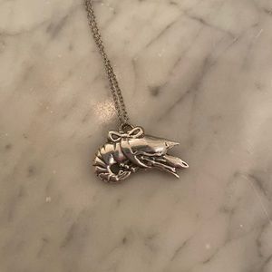 Mignon Faget crawfish pendant